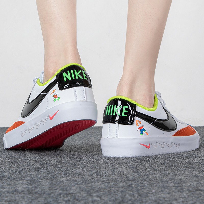 Nike耐克女鞋2023春季新款开拓者BLAZER LOW '77运动鞋DV1747-101 - 图2