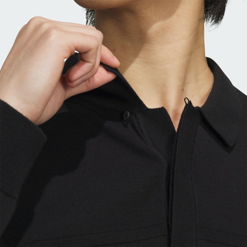 Adidas阿迪达斯2024冬新款复古学院风纯棉针织长袖男POLO衫JD5805,淘宝优惠券,粉丝福利购,淘宝优惠卷