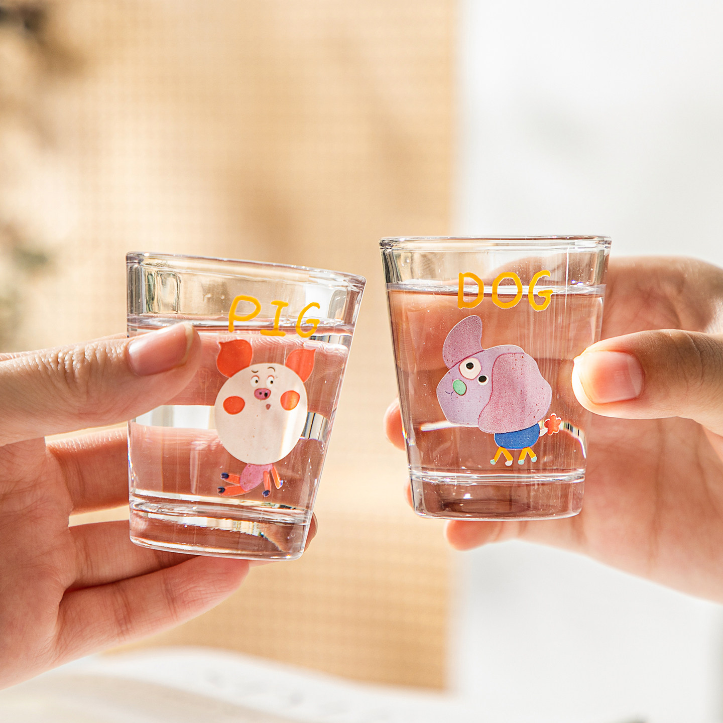 十二生肖白酒杯套装家用玻璃杯小酒杯一口杯小号酒杯礼盒装送礼,淘宝优惠券,粉丝福利购,淘宝优惠卷