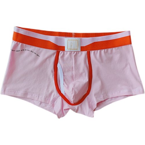 男士内裤男平角裤纯棉透气国潮卡通动漫青年中腰四角裤运动短裤头 - 图3