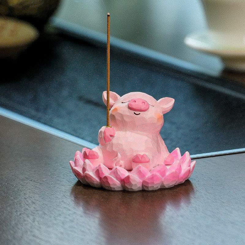 茶道摆件香插可爱小猫咪香炉树脂工艺品线香檀香茶桌装饰创意新款,淘宝优惠券,粉丝福利购,淘宝优惠卷