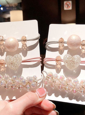 发绳ins风头绳1皮扎头发头饰