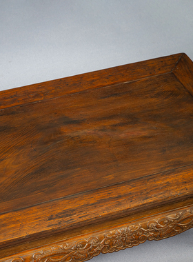 黄花梨彭牙鼓腿螭龙纹大炕桌