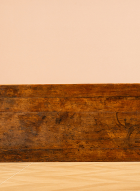 明代黄花梨夹头榫刀牙板平头案