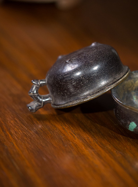 一对文玩中式装饰摆件小叶紫檀