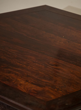 满工六角百灵中式风真品小叶紫檀