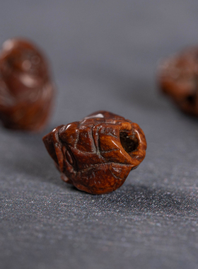 清代核雕罗汉老珠子一组