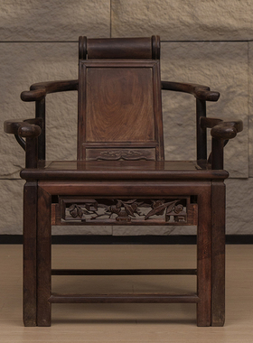 清中期红木躺椅明清古典老家具
