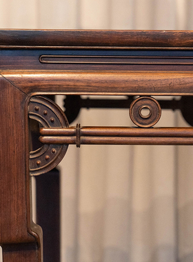 清中期红木拱璧纹方桌明清古典老家具古董收藏老红木实木八仙桌