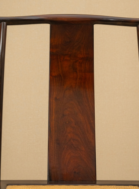 红木四出头官帽椅明清古典