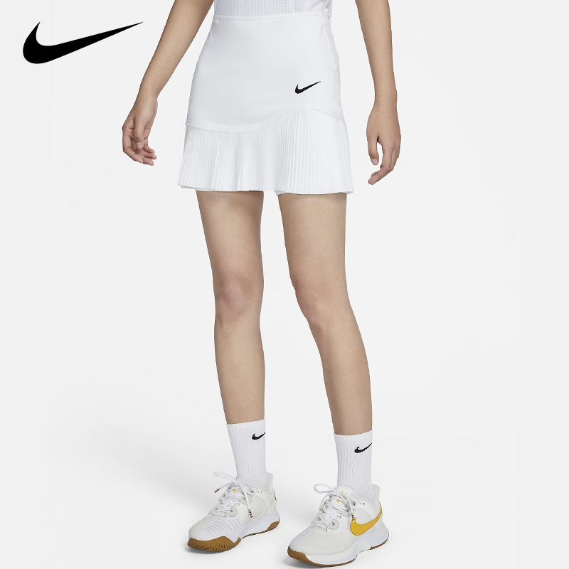 Nike耐克女子网球裙运动半身裙网眼短裙休闲透气网球服DD0342 - 图2
