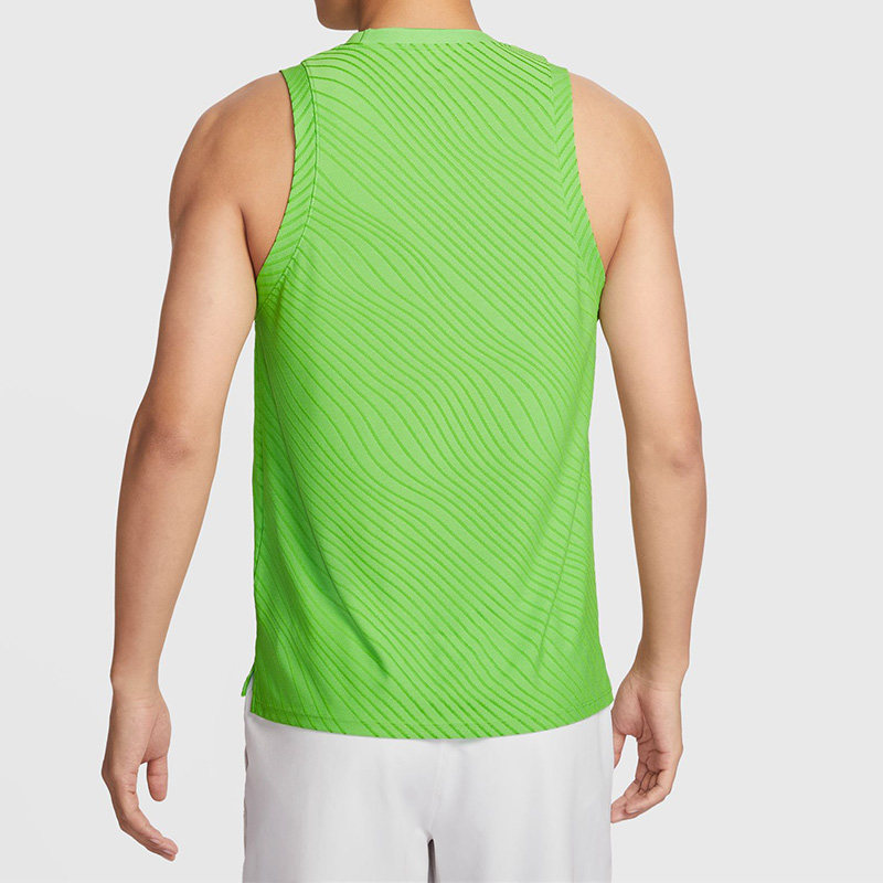 Nike耐克正品男子网球背心绿色透气运动训练无袖上衣澳网网球上装,淘宝优惠券,粉丝福利购,淘宝优惠卷