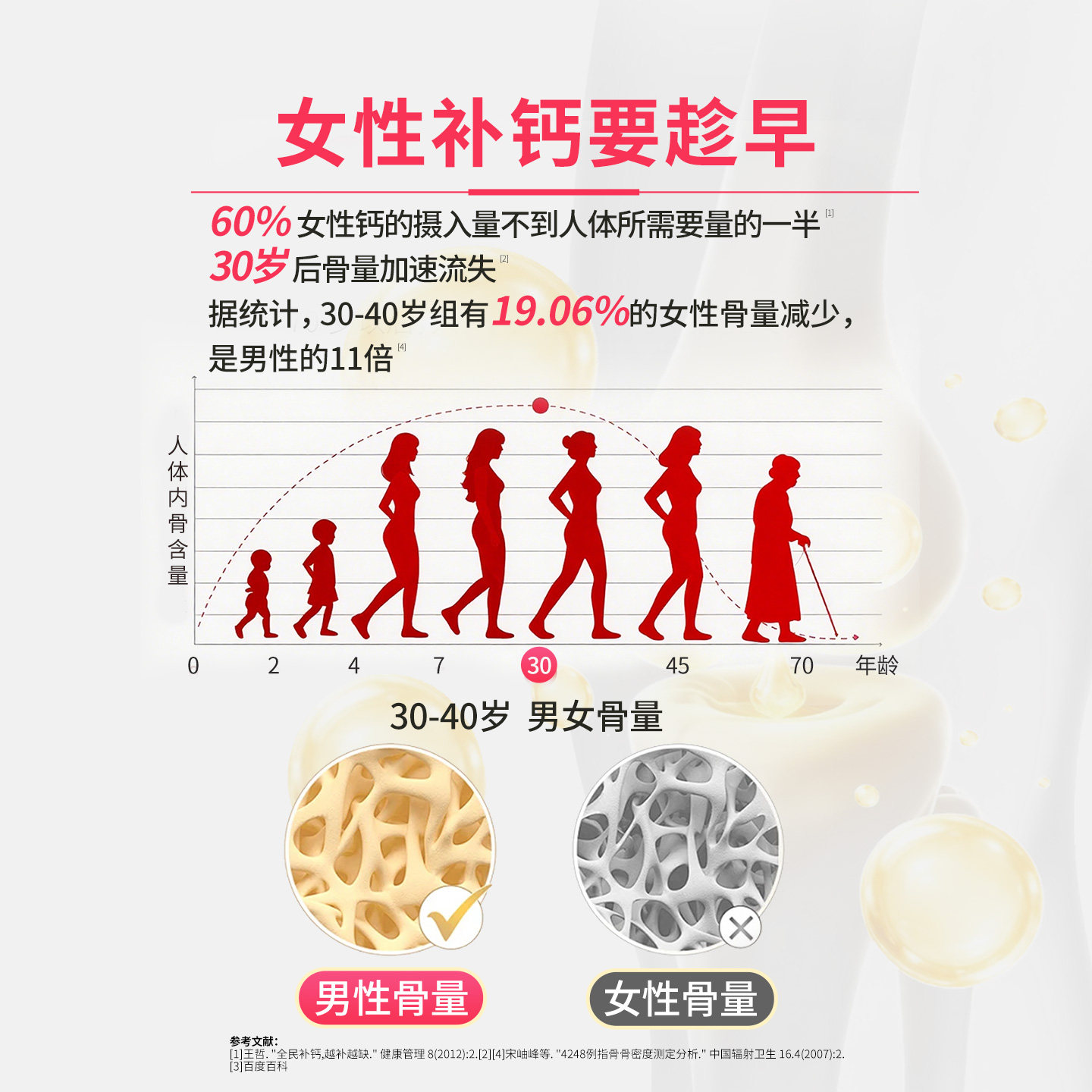 高吉星液体钙女性补充VD钙片牛乳钙成人老年人女士官方旗舰店正品