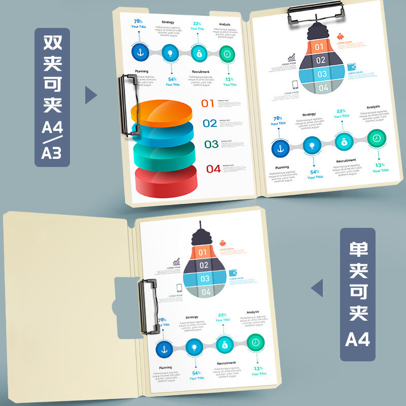 10个创易新款发泡秘书夹板夹a4文件夹夹板文具单双夹书写字垫板a3试卷夹学生朗诵稿卷子夹办公用品收纳资料夹,淘宝优惠券,粉丝福利购,淘宝优惠卷