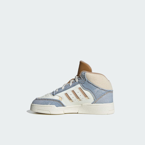 男小童 DROP STEP XL 2.0中高帮篮球风板鞋adidas阿迪达斯三叶草 - 图0