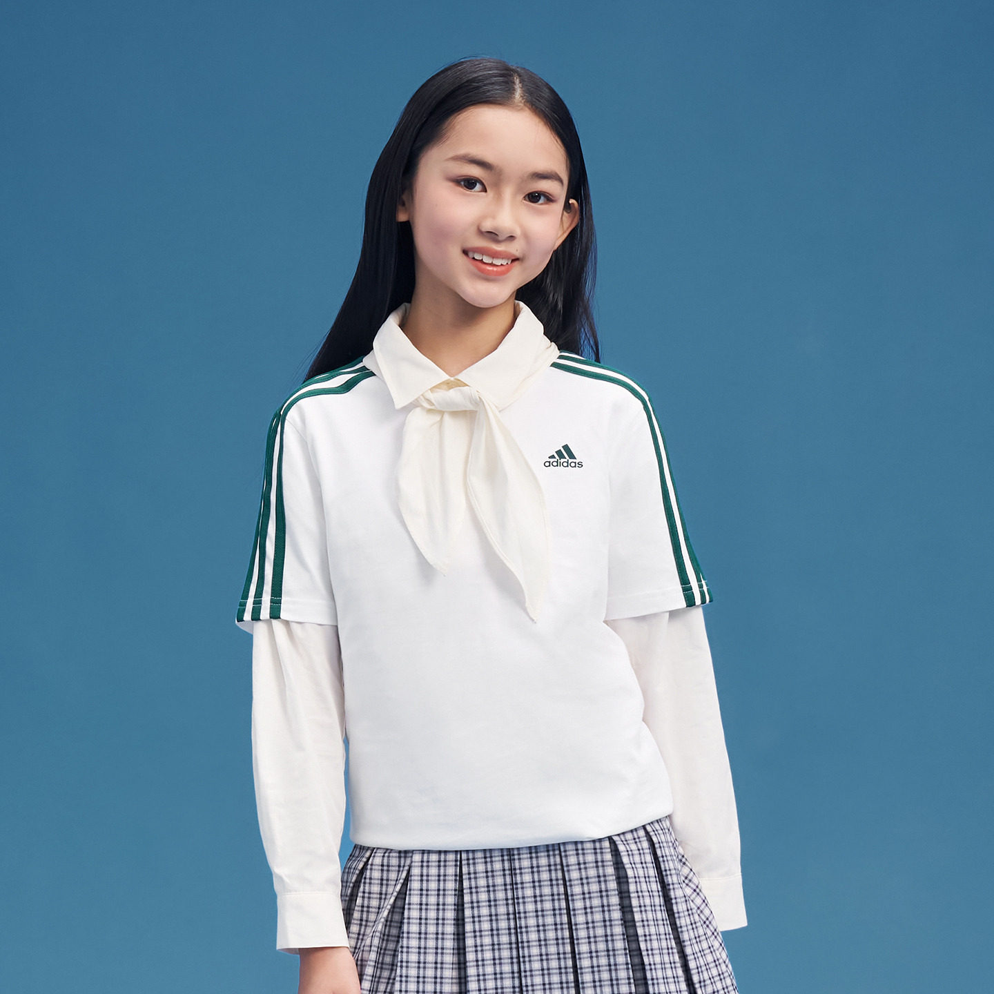 大童休闲短袖T恤春季新款adidas阿迪达斯官方轻运动KT9185