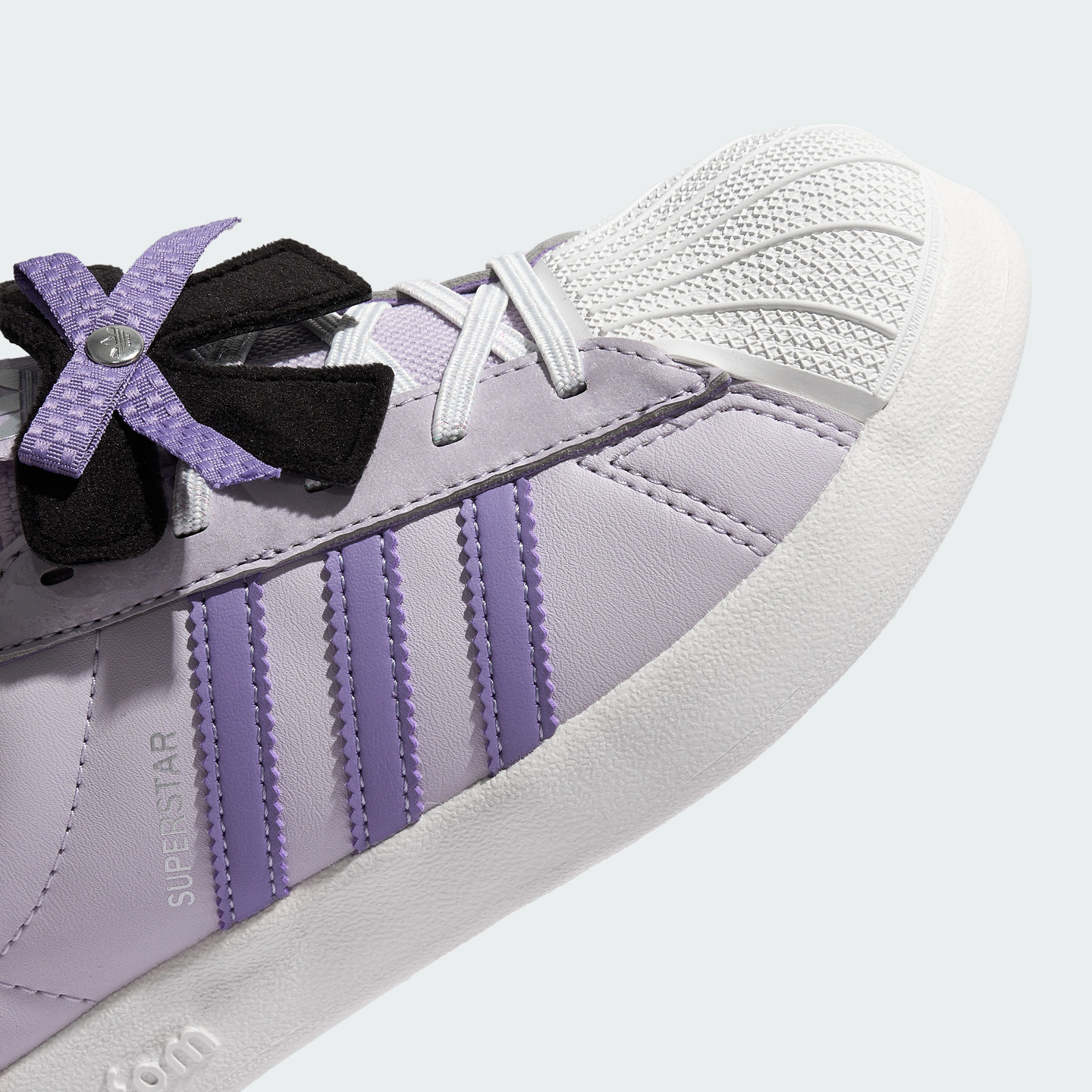 小童adiFOM SUPERSTAR 360一脚蹬贝壳头板鞋adidas阿迪达斯三叶草 - 图2