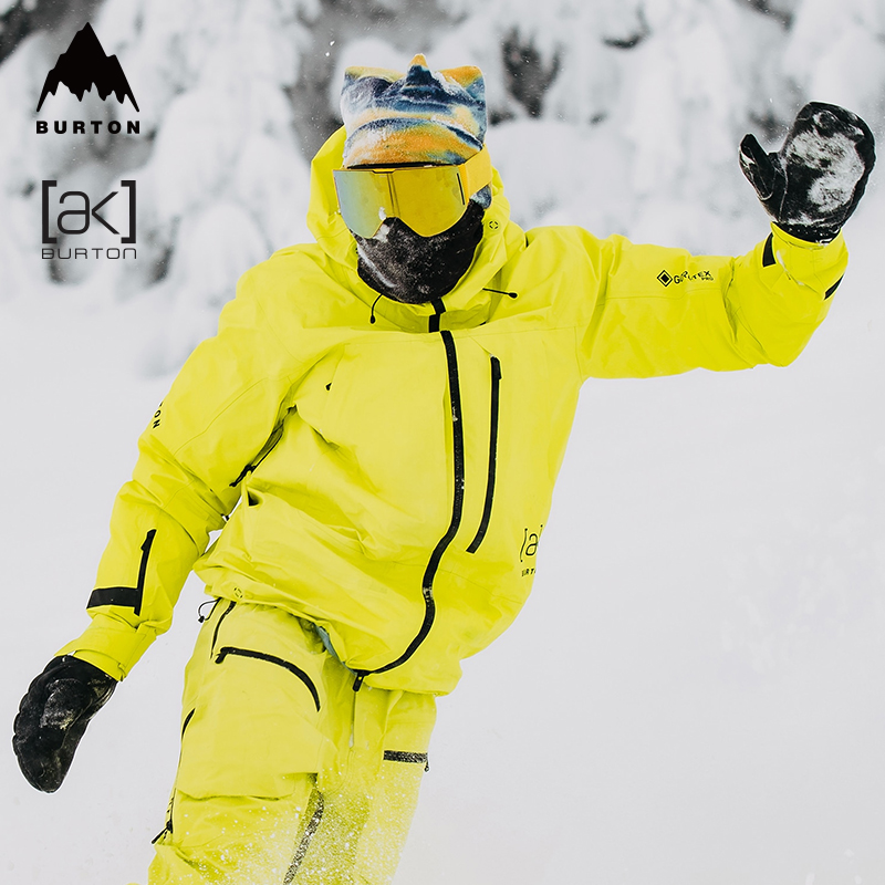 BURTON 22/23老款AK单板滑雪服CYCLIC SWASH TUSK AK457黑桃雪具-图0