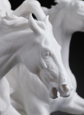 素茗中国白《骏马奔腾与时俱进》