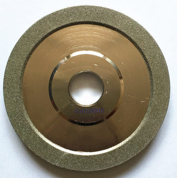 Electroplated diamond grinding wheel, flat grinding wheel, tungsten steel grinding wheel, alloy grinding, ເສັ້ນຜ່າສູນກາງ 100 ແຕ່ລະອັນ, ສົ່ງຟຣີ