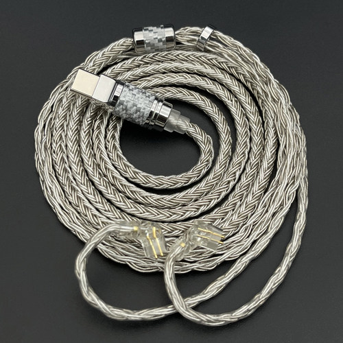 0.78耳机升级线16股type-c口适用qdc kz 宁梵nm20 na2 兴戈em6l - 图0