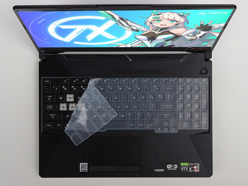 15.6寸华硕天选3代FX507笔记本2代FA506QM键盘膜1代防尘套屏幕膜 - 图2