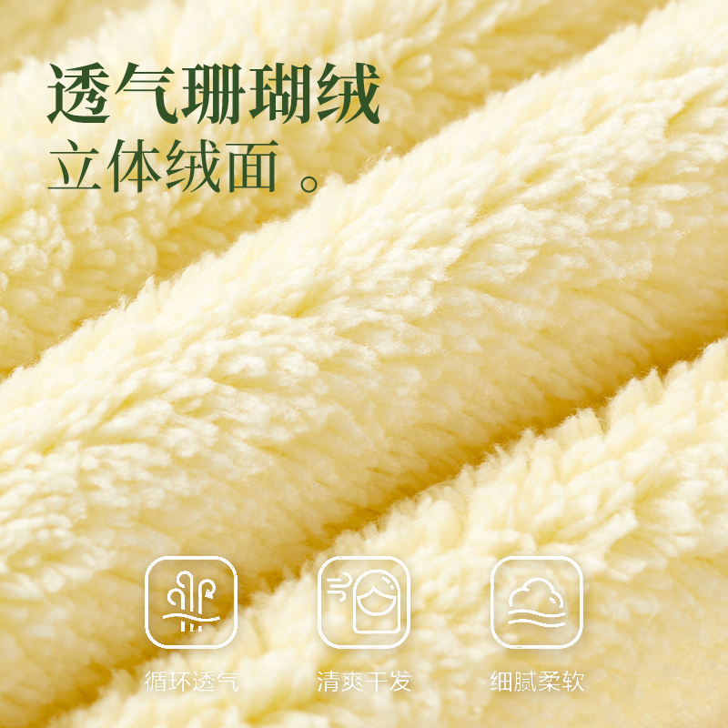 干发帽女超强吸水速干发巾擦洗头加厚双层2024新款浴帽毛巾包头巾