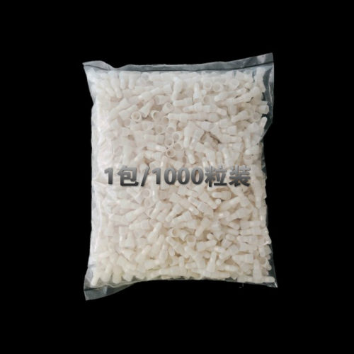 尼龙电线接线帽 压线帽 快速并线器接线头压线冒尼龙奶嘴铜管6mm - 图2