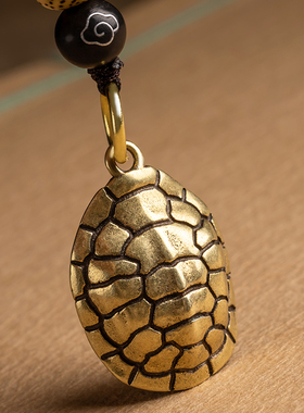 富甲天下汽车钥匙扣黄铜古风