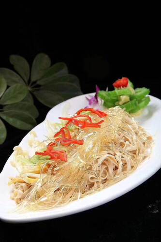 素翅胶翅丝合成翅针400g 仿翅素翅佛跳墙碗仔翅食材 巨昌风味粉丝 - 图2
