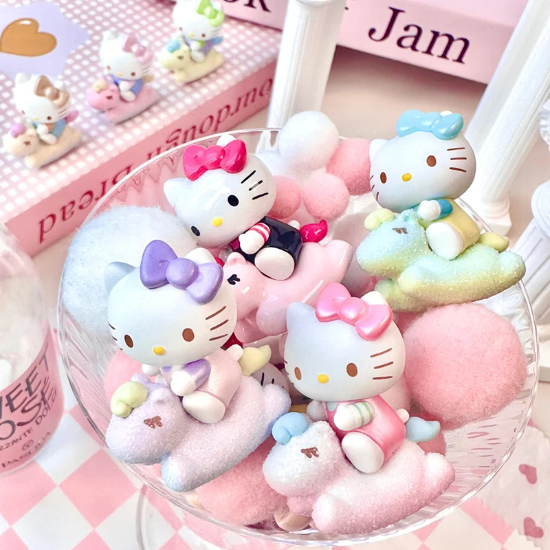 正品TOPTOY Hello Kitty童心小马系列萌趣豆萌粒盲袋摆件女生礼物,淘宝优惠券,粉丝福利购,淘宝优惠卷