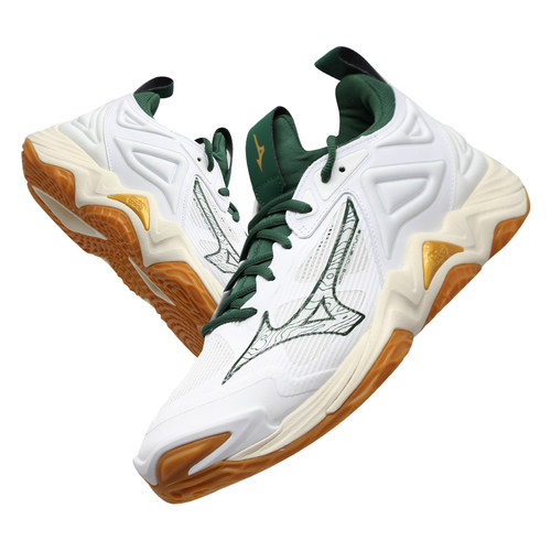 MIZUNO美津浓动力系列男女款排球鞋减震WAVE MOMENTUM3透气运动鞋 - 图3