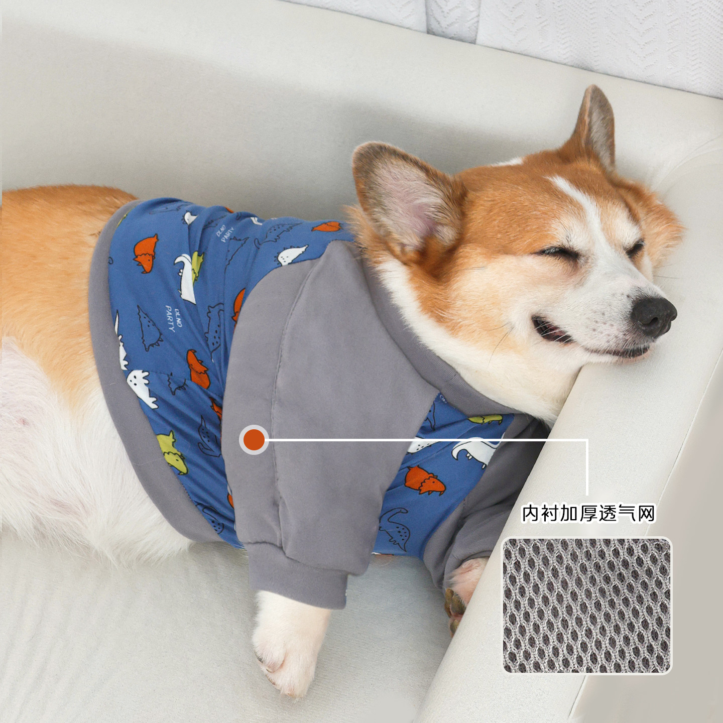 宠物衣服秋季狗狗护肘衣关节保护套柯基法斗防脏护膝护肘关节套狗,淘宝优惠券,粉丝福利购,淘宝优惠卷