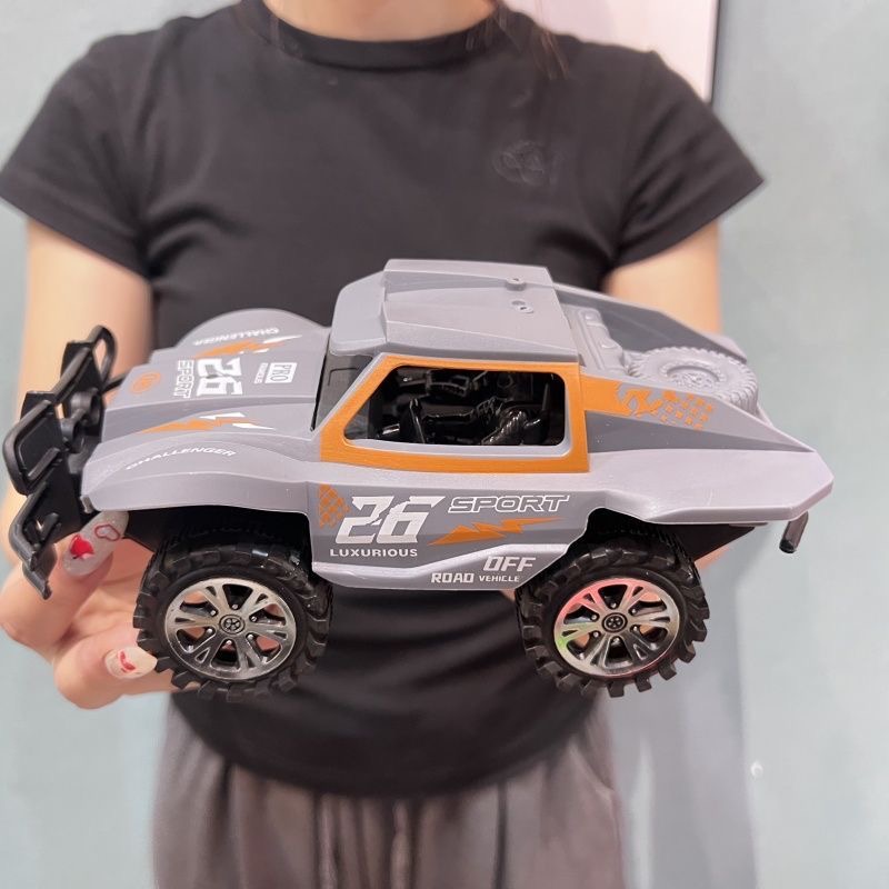 【大号惯性】儿童越野车玩具战车坦克模型儿童小汽车玩具儿童宝宝 - 图2