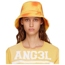 Danielle Guizio on sale of yellow Mona fisherman hat woman