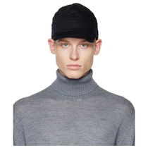 Jan-Jan Van Essche Black O-Project Series O14 Baseball Cap Man