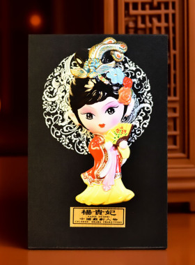 京剧卡通娃娃脸谱面具中国特色