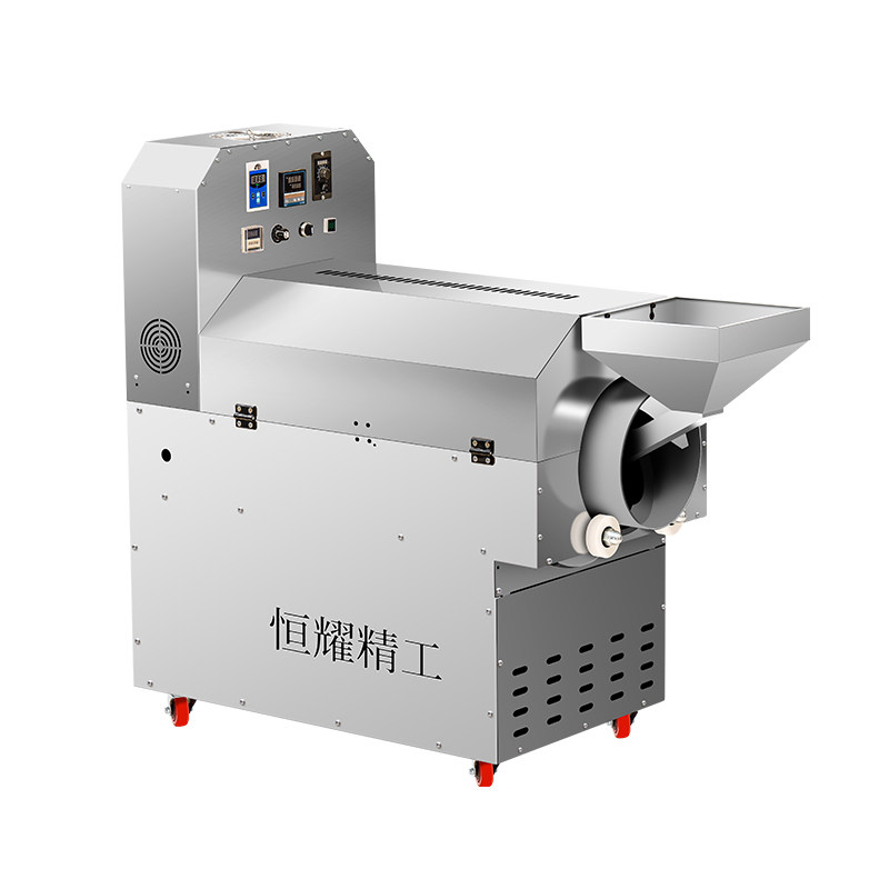 电磁全自动滚筒大中型加热炒货机商用糖炒板栗花生核桃调料机械器,淘宝优惠券,粉丝福利购,淘宝优惠卷