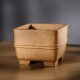 Special offer high-quality wood-fired medium-sized tall square purple sand square basin