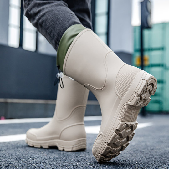 Men's anti-slip and anti-odor fishing water boots