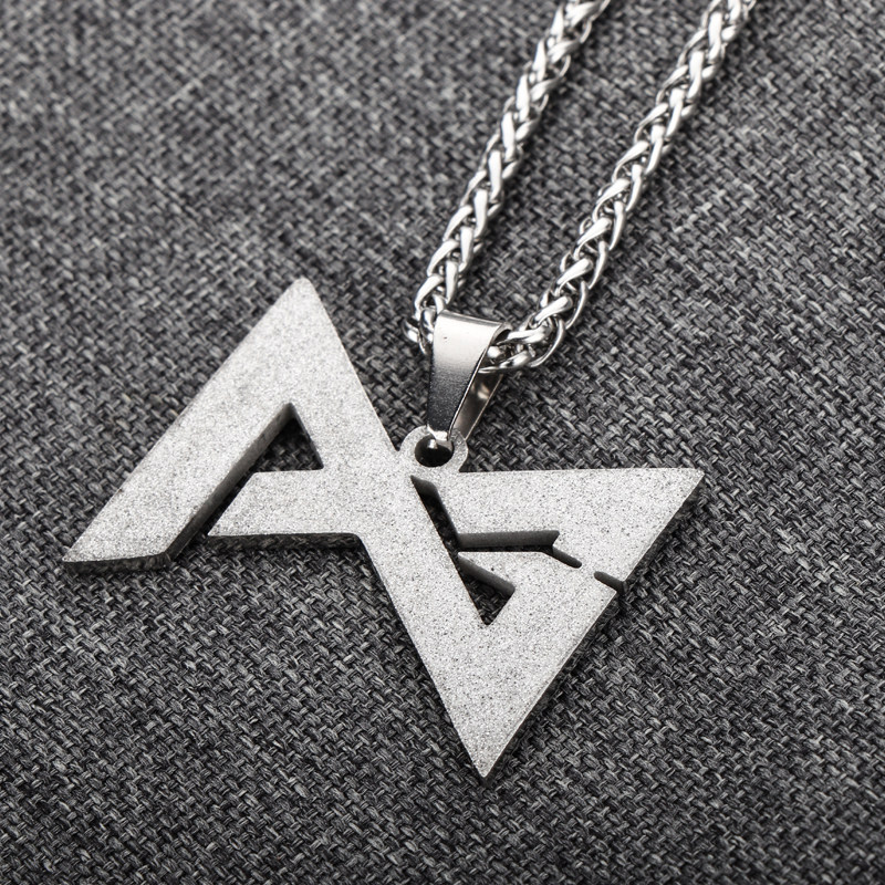 磨砂不褪色PG保罗乔治同款定制潮流logo篮球明星同款项链创意礼物