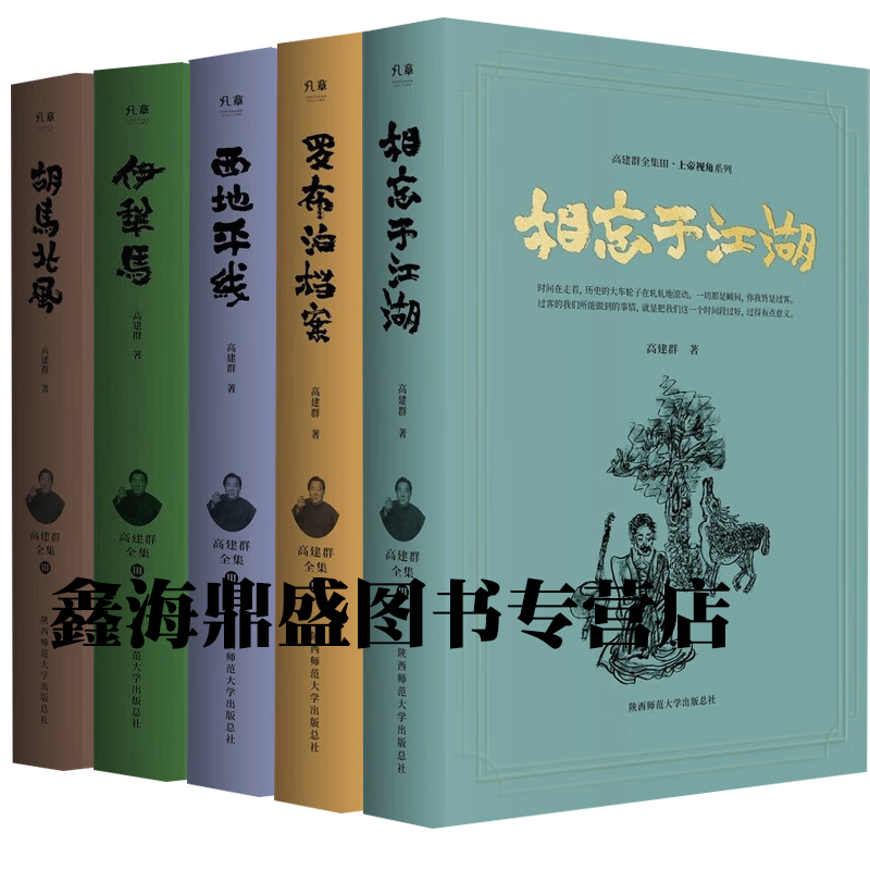 高建群作品集全套13册 最后一个匈奴 我的菩提树 统万城 大平原 大顺店 古道天机 西地平线 胡马北风 文学随笔散文小说集书籍 - 图3