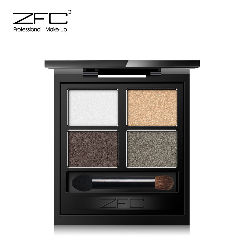 zfc名师魅惑微醺防水大地色眼影盘 zfc化妆品眼影