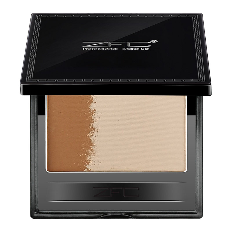 zfc名师系列立体塑形双色鼻影v脸 zfc化妆品粉饼