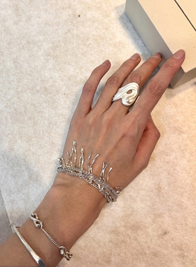 M-WINE戒指银饰手工制作设计师