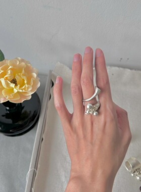 M-WINE果子/瓶器戒指简约纯银