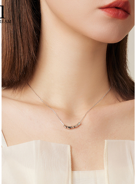 999纯银转运珠项链简约小众百搭