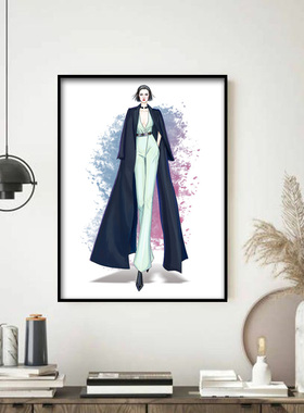 手绘女装店是装饰画时尚
