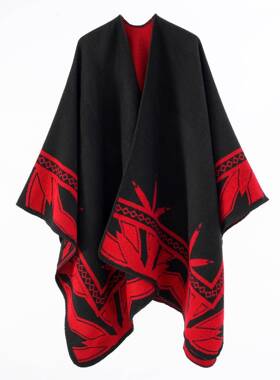 New ethnic group draped cloak, big shawl, Qinghai Lake tour