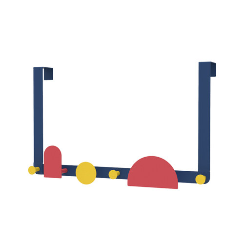 纳谷门后挂衣架衣服挂门挂钩置物架卧室门上衣帽钩免打孔挂衣钩 - 图3